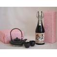 国産美濃焼 黒千代香2合セット2客ツル付(450g)西酒造 日本芋焼酎 秘蔵酒厳封之証天使の誘惑 (