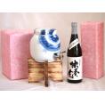 国産有田焼 焼酎サーバー1500cc木代付セット(14.5×15.5cm 1.1kg)井上酒造 本格