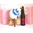 国産有田焼 焼酎サーバー1500cc木代付セット(14.5×15.5cm 1.1kg)老松酒造 麦焼