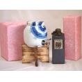 国産有田焼 焼酎サーバー1500cc木代付セット(14.5×15.5cm 1.1kg)10年貯蔵 米
