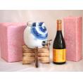 国産有田焼 焼酎サーバー1500cc木代付セット(14.5×15.5cm 1.1kg)恒松酒造 無濾