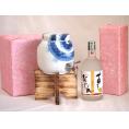 国産有田焼 焼酎サーバー1500cc木代付セット(14.5×15.5cm 1.1kg)瑞鷹 純米焼酎