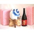 国産有田焼 焼酎サーバー1500cc木代付セット(14.5×15.5cm 1.1kg)宮崎本店 本格