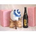 国産有田焼 焼酎サーバー1500cc木代付セット(14.5×15.5cm 1.1kg)井上酒造 本格