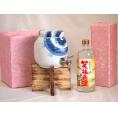 国産有田焼 焼酎サーバー1500cc木代付セット(14.5×15.5cm 1.1kg)老松酒造 本格