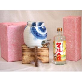 国産有田焼 焼酎サーバー1500cc木代付セット(14.5×15.5cm 1.1kg)老松酒造 本格