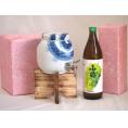 国産有田焼 焼酎サーバー1500cc木代付セット(14.5×15.5cm 1.1kg)小正醸造 果物