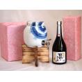 国産有田焼 焼酎サーバー1500cc木代付セット(14.5×15.5cm 1.1kg)濱田酒造 本格