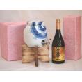 国産有田焼 焼酎サーバー1500cc木代付セット(14.5×15.5cm 1.1kg)濱田酒造 本格