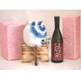 国産有田焼 焼酎サーバー1500cc木代付セット(14.5×15.5cm 1.1kg)小正酒造 芋焼