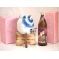 国産有田焼 焼酎サーバー1500cc木代付セット(14.5×15.5cm 1.1kg)濱田酒造 本格