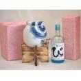 国産有田焼 焼酎サーバー1500cc木代付セット(14.5×15.5cm 1.1kg)久米島の久米仙