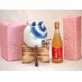 国産有田焼 焼酎サーバー1500cc木代付セット(14.5×15.5cm 1.1kg)福井酒造 寿本