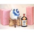 国産有田焼 焼酎サーバー1500cc木代付セット(14.5×15.5cm 1.1kg)神楽酒造 本格