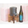 国産美濃焼 焼酎サーバー1200cc木代付セット(13.5×15.5cm 1.6kg)井上酒造 本格
