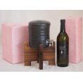 国産美濃焼 焼酎サーバー1200cc木代付セット(13.5×15.5cm 1.6kg)濱田酒造 本格