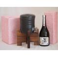 国産美濃焼 焼酎サーバー1200cc木代付セット(13.5×15.5cm 1.6kg)濱田酒造 本格
