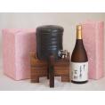 国産美濃焼 焼酎サーバー1200cc木代付セット(13.5×15.5cm 1.6kg)東酒造 本格芋
