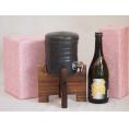 国産美濃焼 焼酎サーバー1200cc木代付セット(13.5×15.5cm 1.6kg)井上酒造 本格