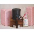 国産美濃焼 焼酎サーバー1200cc木代付セット(13.5×15.5cm 1.6kg)喜界島酒造 庵