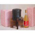 国産美濃焼 焼酎サーバー1200cc木代付セット(13.5×15.5cm 1.6kg)福井酒造 寿本