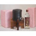 国産美濃焼 焼酎サーバー1200cc木代付セット(13.5×15.5cm 1.6kg) ソバだけのそ