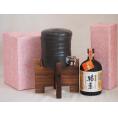 国産美濃焼 焼酎サーバー1200cc木代付セット(13.5×15.5cm 1.6kg)神楽酒造 本格