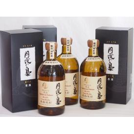 3本セット(とうもろこし樽貯蔵焼酎原酒 月夜の梟43度(宮崎県)) 720ml×3本