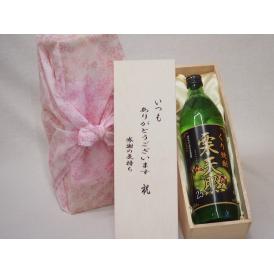 贈り物いつもありがとう木箱セット神楽酒造 くり焼酎 栗天照 (宮崎県) 900ml