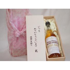 贈り物いつもありがとう木箱セット宮崎本店 サンピースウイスキーエクストラゴールド37% (三重県) 