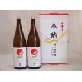 奉納用２本箱詰め感謝の念を込めセット 愛知県産日本酒お酒セット(金鯱酒造 極旨 1800ml×2本)(金銀水引・文化タイプ）