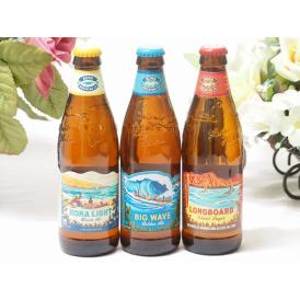 ハワイのコナビール飲み比べ3本セット(コナビールビックウェーブゴールデンエール瓶 コナビール ロング