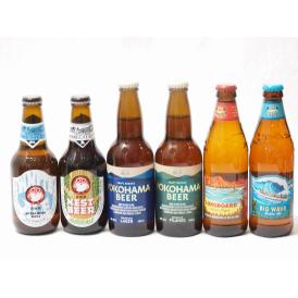 ハワイのコナビール飲み比べ6本セット(常陸野ホワイトエール(茨木県) 常陸野ネス(茨木県) 横浜ピル