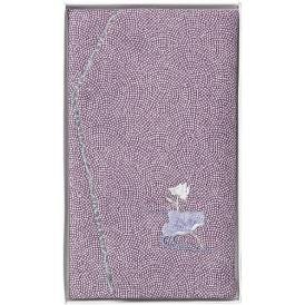 春の贈り物ギフト刺繍入り金封ふくさ 洛北 紫蓮 20×12cm