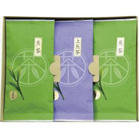 春の贈り物ギフト 京都産宇治茶詰合せ 煎茶(70g)×2、上煎茶(70g)×1