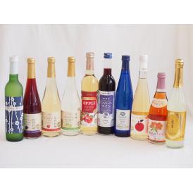 選りすぐりフルーツワイン10本セット(シャインマスカット＆ナイアガラ シードルCidre 京都青谷梅