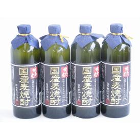 4本セット(国産麦焼酎 独奏会 27度(大分県)) 720ml×4本
