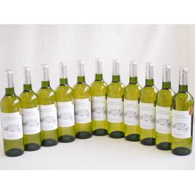 11本セット(金賞ボルドーフランス白ワイン シャトー レ サブロネ) 750ml×11本