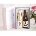 夏の贈り物お中元 贅沢な日本酒感謝ボックス2本セット(金鯱初夢桜 厳封大吟醸(愛知) 早川酒造天一神の穂純米(三重))