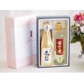 夏の贈り物お中元 贅沢な日本酒感謝ボックス2本セット(金鯱初夢桜 厳封大吟醸(愛知) 富士の光純米(三重)) 720m