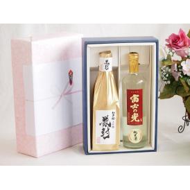 贅沢な日本酒感謝ボックス2本セット(金鯱初夢桜 厳封大吟醸(愛知) 富士の光純米(三重)) 720m