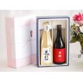 夏の贈り物お中元 贅沢な日本酒感謝ボックス2本セット(金鯱初夢桜 厳封大吟醸(愛知) 南部美人特別純米(岩手)) 720ml×2本