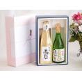 夏の贈り物お中元 贅沢な日本酒感謝ボックス2本セット(金鯱初夢桜 厳封大吟醸(愛知) まなぐ凧純米(秋田)) 720m