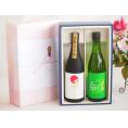 夏の贈り物お中元 贅沢な日本酒感謝ボックス2本セット(金鯱新米新酒(愛知) 金鯱大吟醸(愛知)) 720ml×2本