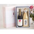 夏の贈り物お中元 贅沢な日本酒感謝ボックス2本セット(金鯱初夢桜 厳封大吟醸(愛知) 金鯱大吟醸(愛知)) 720ml