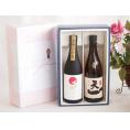 夏の贈り物お中元 贅沢な日本酒感謝ボックス2本セット(早川酒造天一神の穂純米(三重) 金鯱大吟醸(愛知)) 720ml
