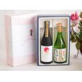 夏の贈り物お中元 贅沢な日本酒感謝ボックス2本セット(まなぐ凧純米(秋田) 金鯱大吟醸(愛知)) 720ml×2本