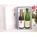 夏の贈り物お中元 贅沢な日本酒感謝ボックス2本セット(金鯱大吟醸(愛知) 鈴鹿川純米(三重)) 720ml×1本 75