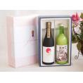 贅沢な日本酒感謝ボックス2本セット(白川郷純米にごり(岐阜) 金鯱大吟醸(愛知)) 720ml×2本