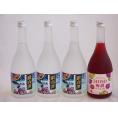 楽しむ鍛高譚4本セット(しそ焼酎鍛高譚20% SHISO梅酒12%) 720ml×4本